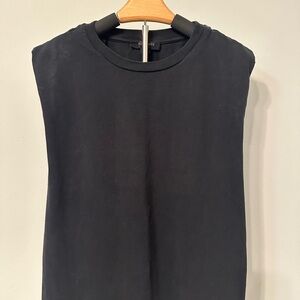 All Saints Black Muscle Tee
